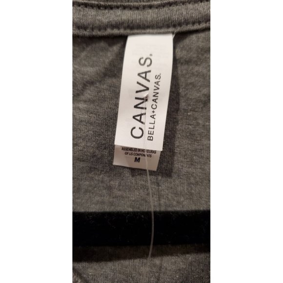 BELLA CANVAS Explore Grey T-Shirt - Picture 2 of 3